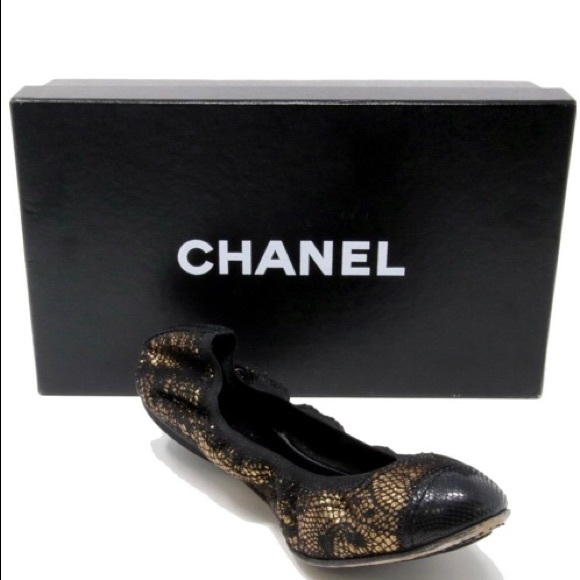 Authentic Brand NEW with box Chanel shoes 36.5 - Picture 2 of 11